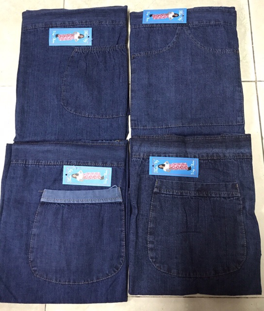 Váy chống nắng jean dạng nút và dán | BigBuy360 - bigbuy360.vn