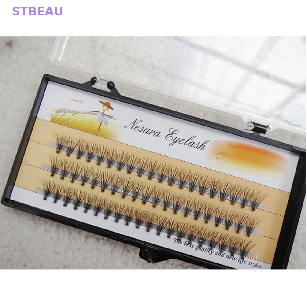 [Cxsteau] Lông Mi Giả Nối Dài Mềm Mại Kiểu Quạt Lông Mi Mới Cao Cấp MME