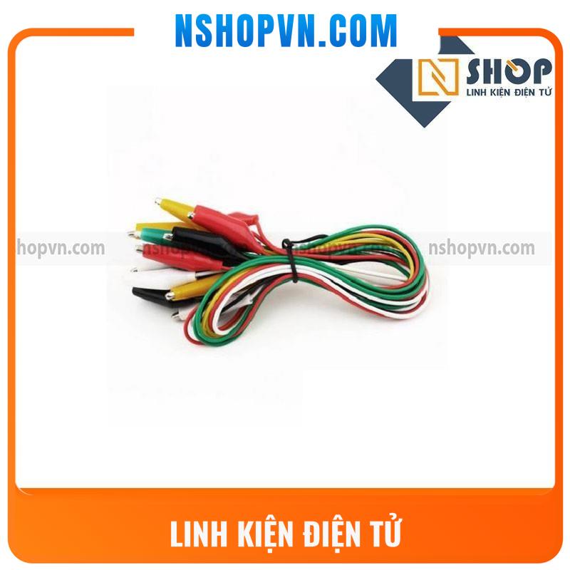 Dây kẹp cá sấu 2 đầu