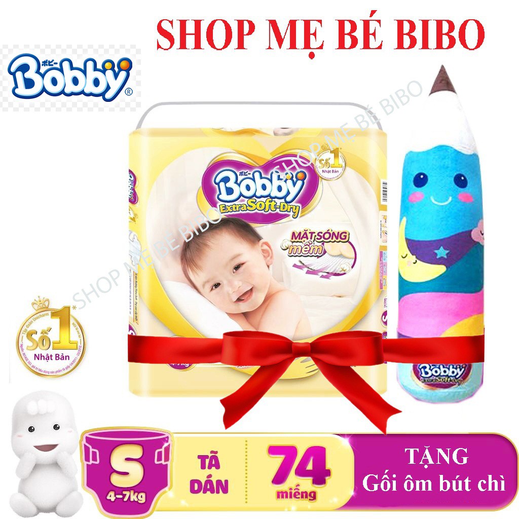 Tã dán Bobby Extra Soft Dry L58 (9-13kg)