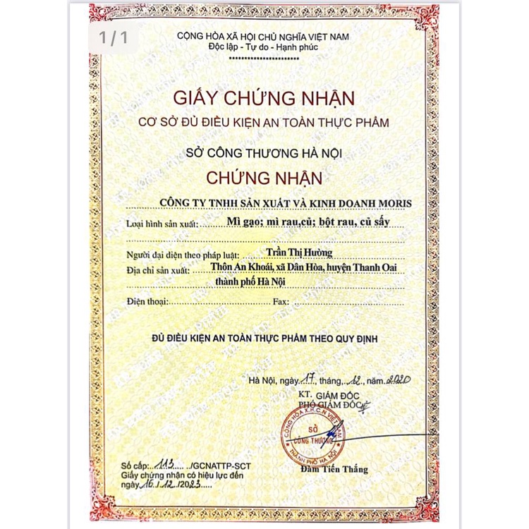 Bún Gạo Lứt Giảm Cân Vị Chùm Ngây 300g Nguyên Minh - Bí Đỏ Food - Bún Khô Rau Củ Tự Nhiên