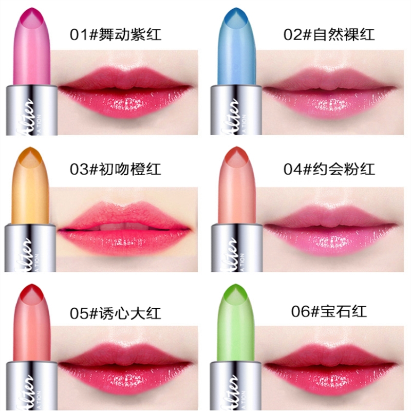 Black rose three-color lipstick lasting moisturizing non-bleaching non-stick cup cheap niche brand jelly temperature cha