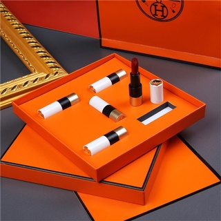 [Hàng mới về] Hộp 5 son môi Hermes giới hạn quà Tết Trung Quốc