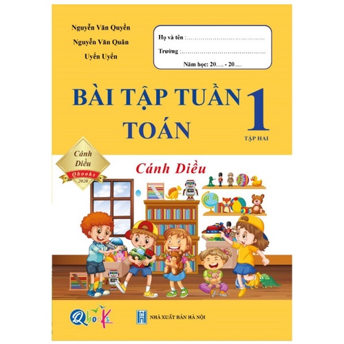 Sách – Bài tập tuần toán 1 - Cánh Diều