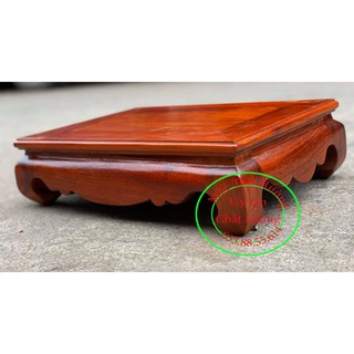Kỷ chữ nhật mini để đồ gỗ hương bàn osin bàn trà Cao 10cm