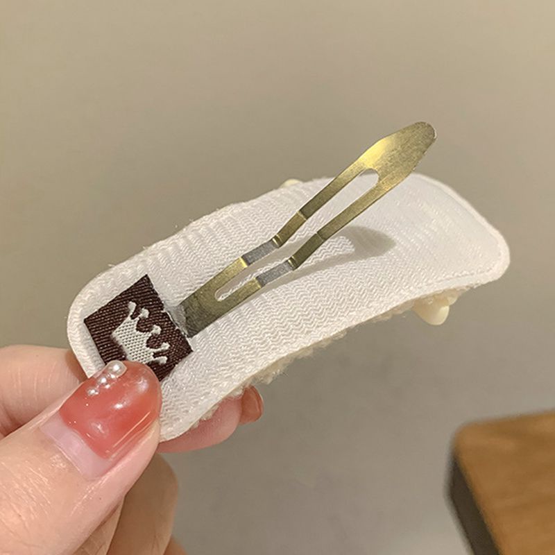 Kẹp tóc hình gấu bằng acrylic xinh xắn dễ thương cho nữ