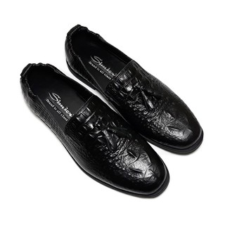 Giày Nam Simier Da Bò Thật Vân Cá Sấu - SM22