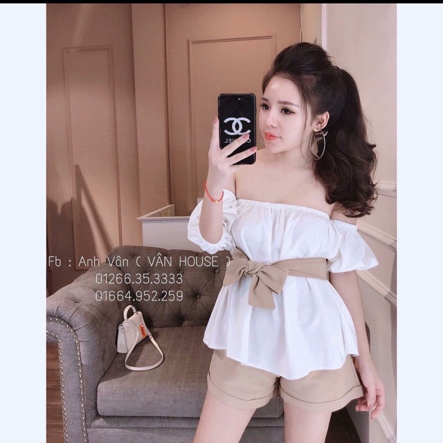 Set áo trễ vai