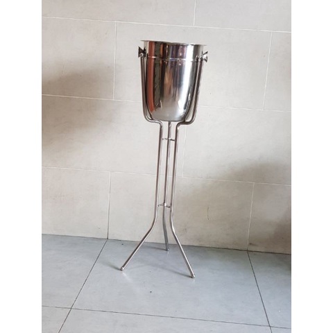 Bộ xô ướp rượu và chân xô xếp inox 304 dày đẹp