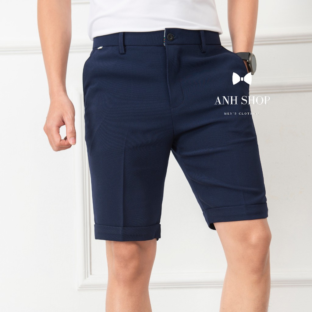 Quần short nam co giãn 4 chiều, phong cách sang trọng lịch lãm (QAST) | BigBuy360 - bigbuy360.vn