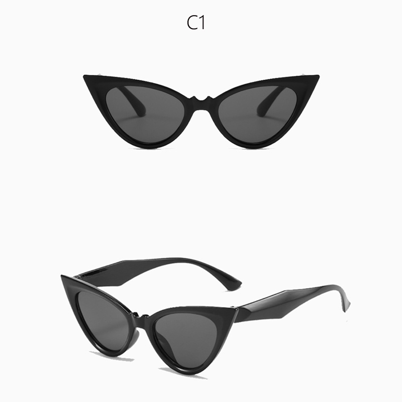 Kính Mát Mắt Mèo Chống Tia UV400 Thời Trang Cho Nữ