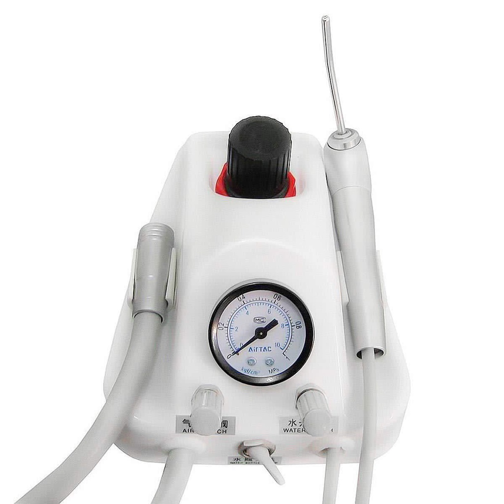 Tua Bin Khí Nén Di Động 2 / 4 Lỗ Với Ống Khói Nước Cho Nha Khoa