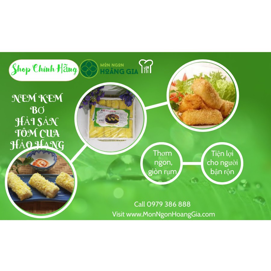 (Chỉ bán Tai HN) NEM KEM BƠ HẢI SẢN - NEM KEM BƠ KIM LIÊN ĐƯỢC CHẾ BIẾN VỚI CÔNG THỨC ĐỘC ĐÁO