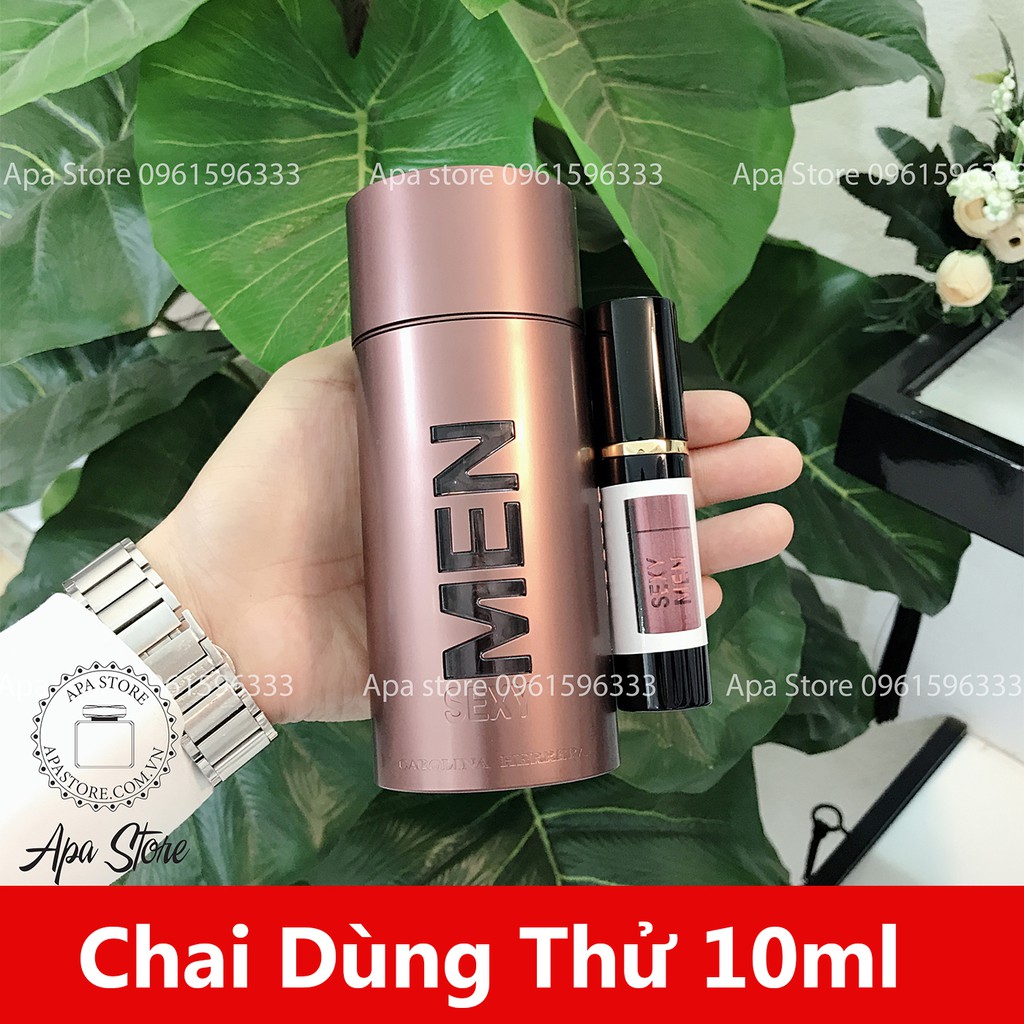 Nước Hoa Nam 212 Sexy Men Chai 10ml | WebRaoVat - webraovat.net.vn