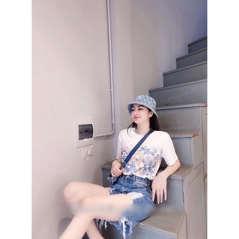 ÁO PHÔNG NỮ HỌA TIẾT LOANG CỰC HOT ĐẸP AP41 | BigBuy360 - bigbuy360.vn