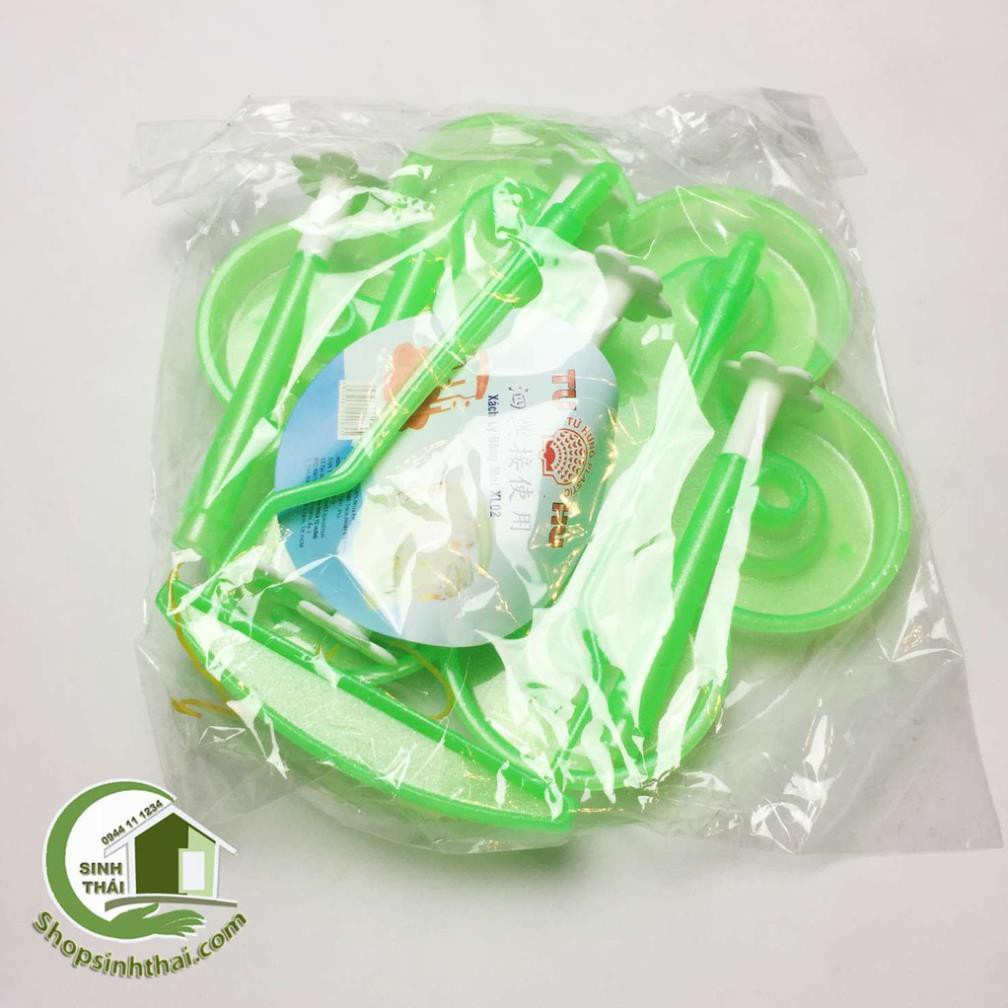 Khay Kệ Chông Úp Ly Nhựa Quai Xách