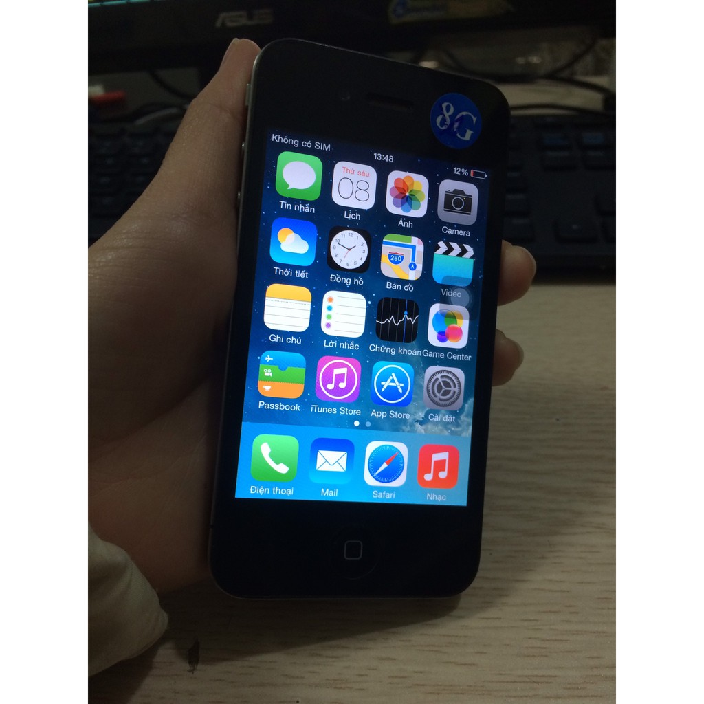 Điện thoại iPhone 4s Quốc tế chính hãng lắp sim sài luôn bảo hành 3 tháng 1 đổi 1 trong 30 ngày mua sắm uy tín Minh Nhật