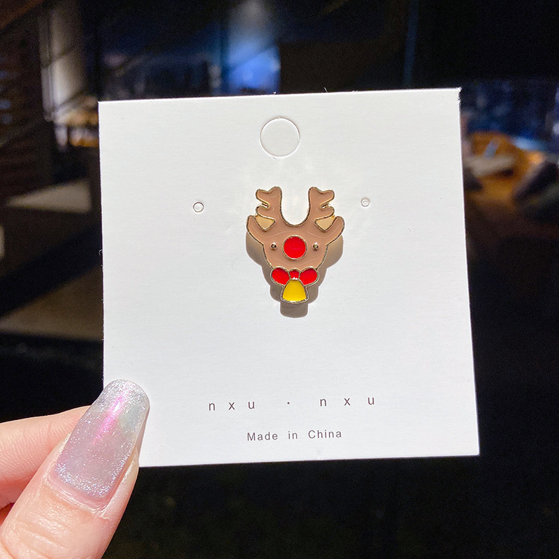 Trâm cài áo trang trí phong cách Giáng sinh đáng yêu