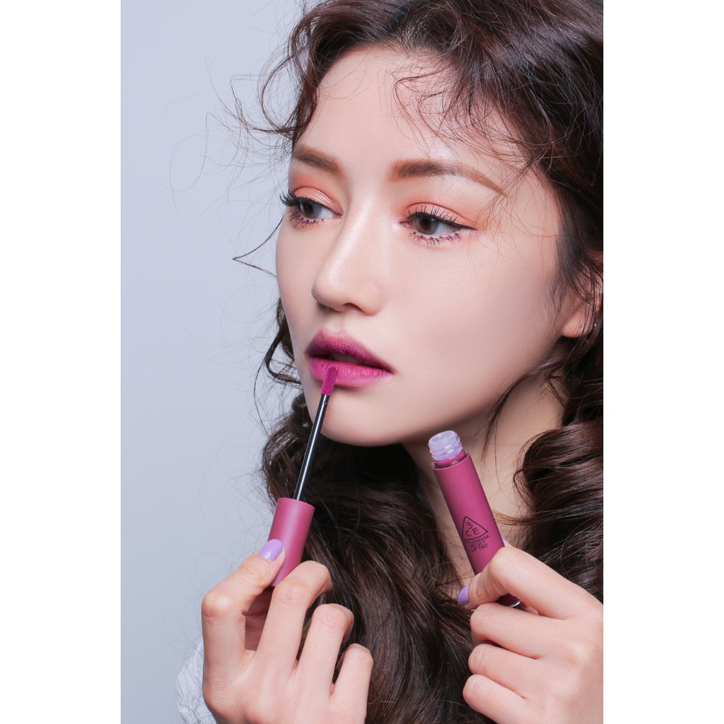 3CE VELVET LIP TINT màu PERSISTENCE son kem lì