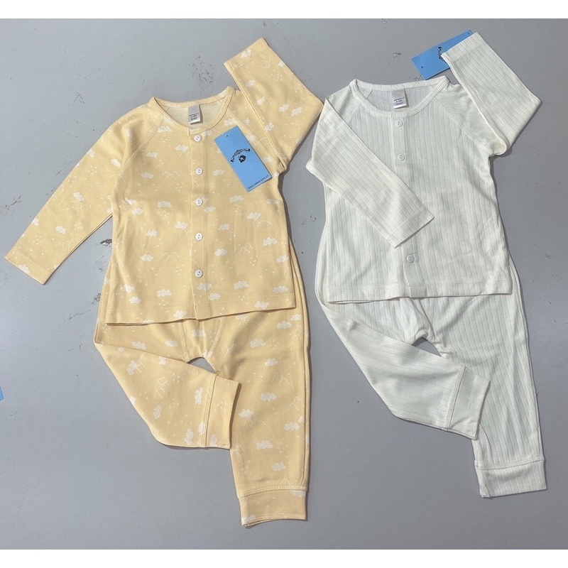 Bộ dài tay thu đông cho bé - nỉ mềm