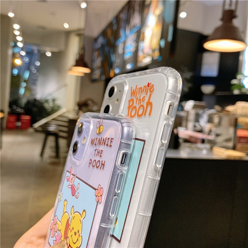 Ốp Điện Thoại Chống Rơi In Hình Gấu Pooh / Winnie Cho Iphone12 11 Pro Max Xmax Se2 Xr | BigBuy360 - bigbuy360.vn