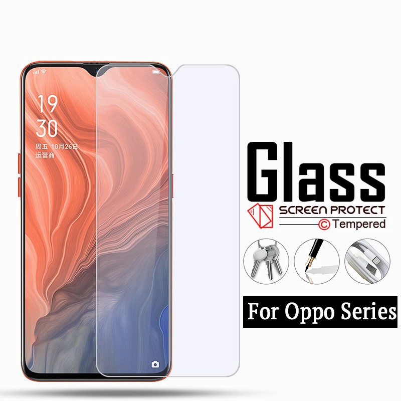 （Tặng giấy lau màn hình）Kính cường lực trong suốt OPPO Reno 8T 4G 8 Pro 5G 8z 7 7z 6 6z 5 4 4G 3 2z 2F 10x Zoom