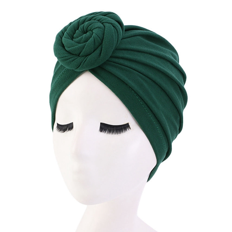 Khăn turban đội đầu chất liệu cotton