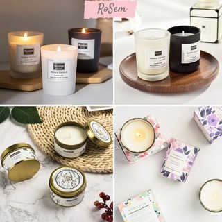 Nến thơm không khói sáp đậu nành decor, trang trí phụ kiện chụp ảnh, khử mùi nhà cửa