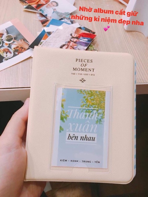 Album khổ 6x9 mini đựng được 65 tấm hình ❤️❤️