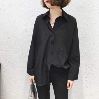 Áo sơ mi nữ trơn cổ bẻ TTE969
