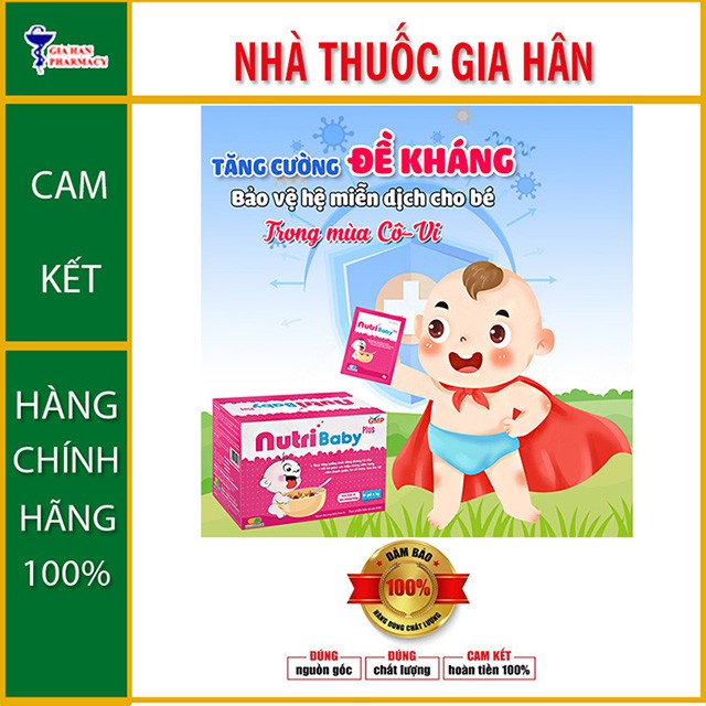 Cốm Vi Sinh Nutri Baby Plus - Dành Cho Trẻ Sơ Sinh Viêm Đường Hô Hấp