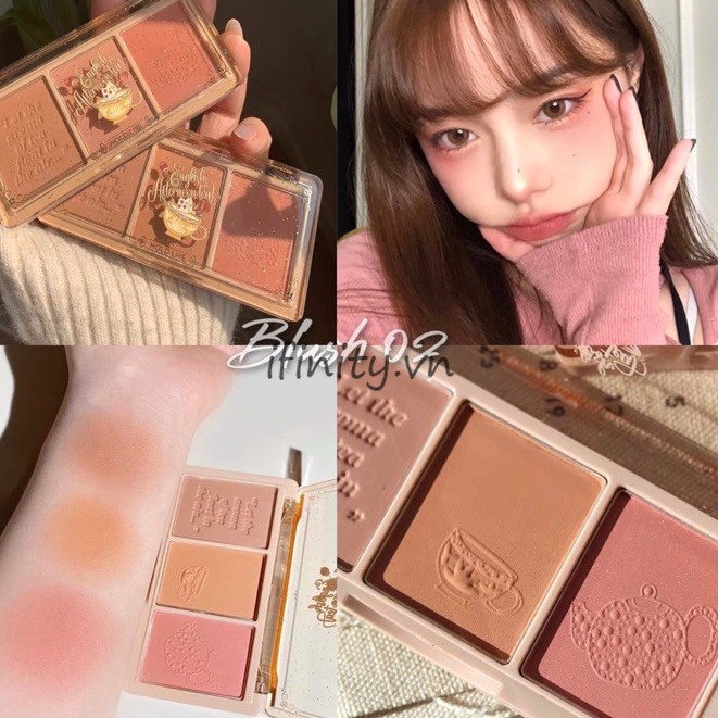 [Hàng mới về] Phấn má hồng HOLD LIVE xinh xắn Secret Garden