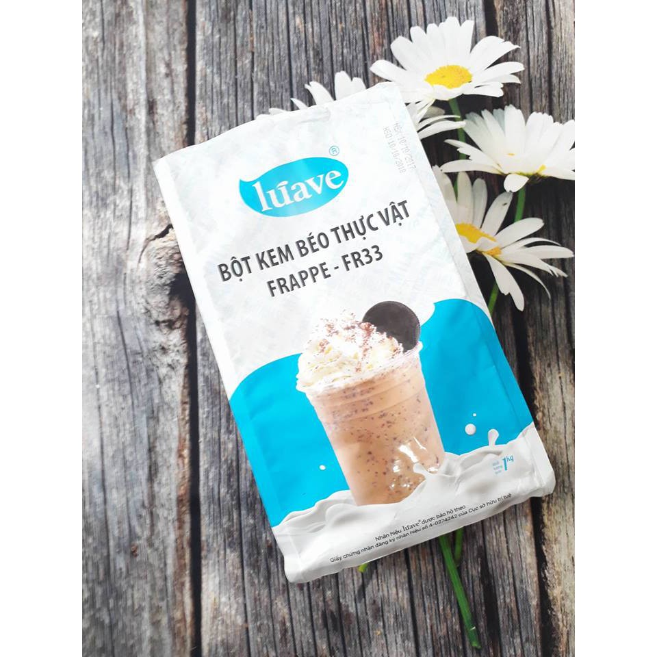 100gr Bột kem béo Frappe Luave ⚡ GIÁ TỐT NHẤT ⚡ bột kem béo tạo sánh, mịn cho ly đồ uống của bạn