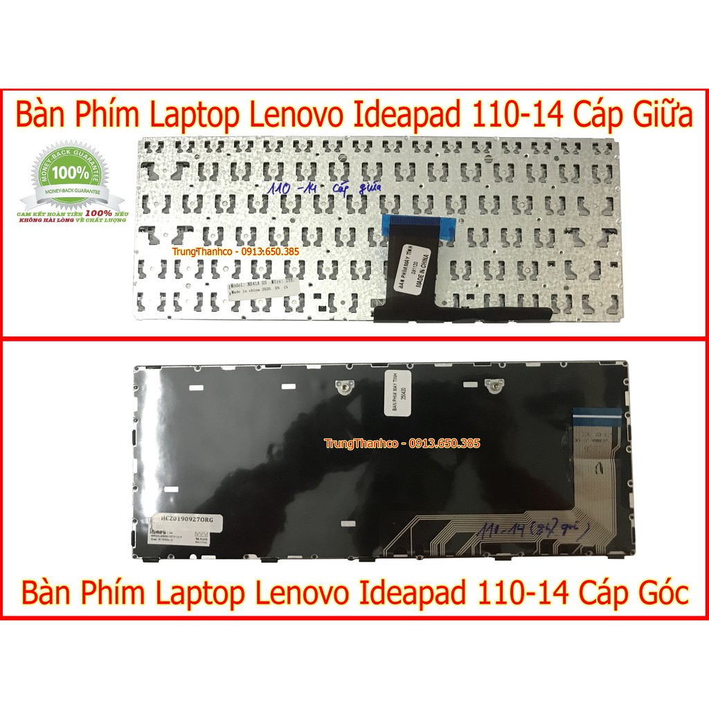 Bàn Phím Laptop Lenovo Ideapad 110-14