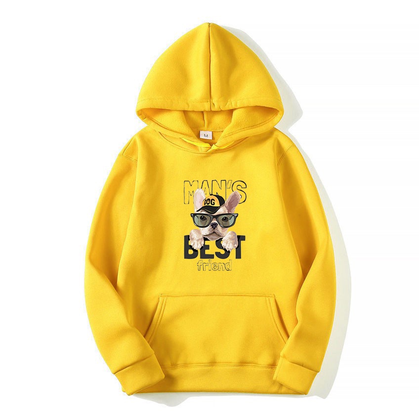 Áo Hoodie nam nữ hình in Pet chất lượng, chất nỉ bông dày dặn William - DS202