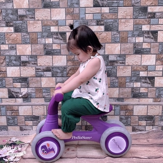 [Giá hủy diệt] Xe chòi chân màu tím cho bé (hàng Km sữa abbott)