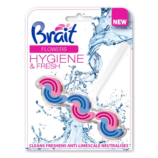 Sáp thơm Tẩy Bồn Cầu Brait Decor, Sạch Khuẩn, Thơm Mát