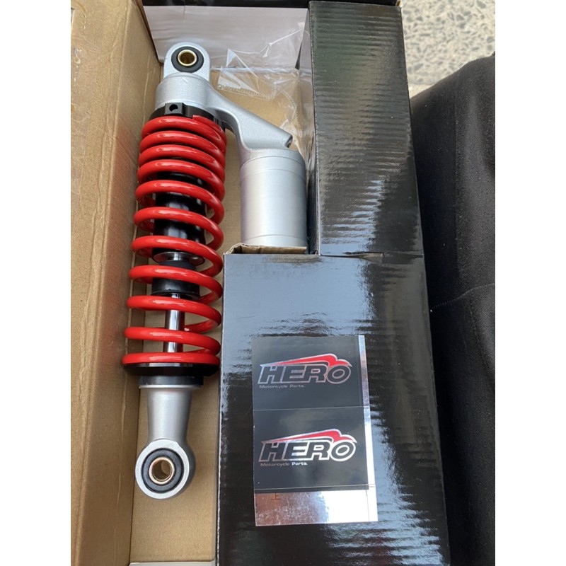 Phuộc sau nitron bình dầu lò xo đỏ cho các xe dream wave sirius jupiter taurus cub 280 cub 330 ..