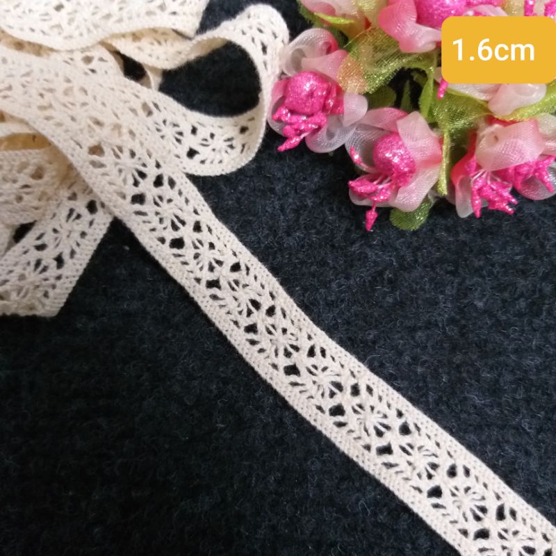 Ren chỉ cotton , màu vintage , size 1.4 cm đến 2.5cm