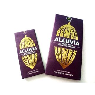 Socola đen Alluvia 85% cacao