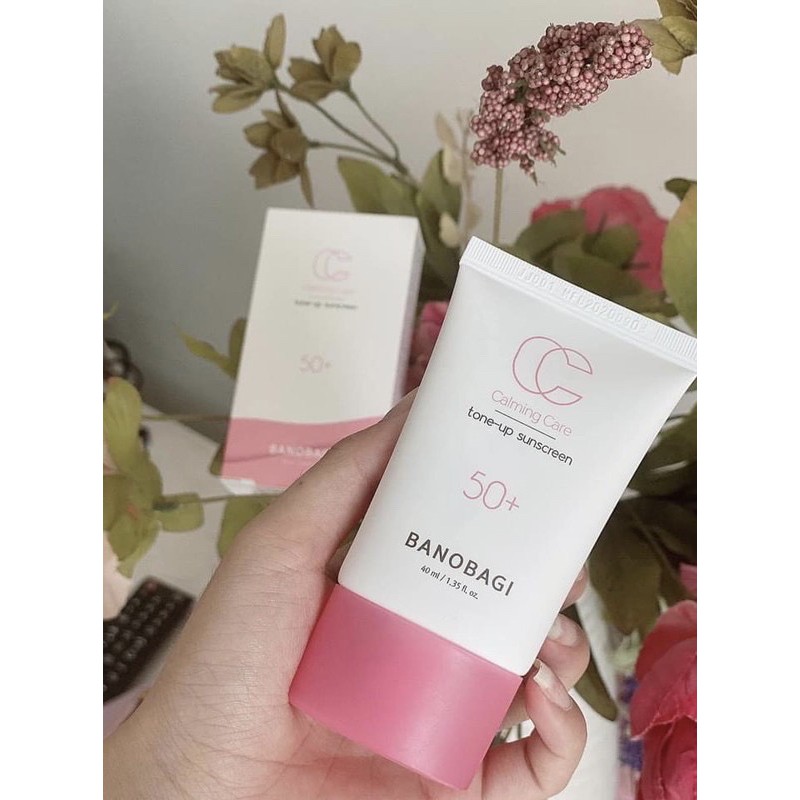 Kem chống nắng Banobagi Calming Care Tone-up Sunscreen SPF50+ PA++++ Hàn Quốc