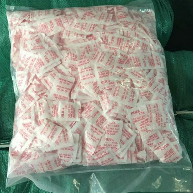 100gram gói hút ẩm 2 lớp giấy đỏ