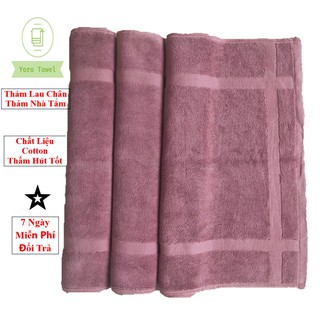 Đặc biệt thảm lau chân thảm dậm chân thảm hút nước nhà tắm chống trơn trượt size 45cm x 65cm loại 1 fsboxbill