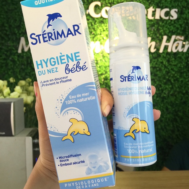 Xịt mũi trẻ em Sterimar