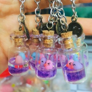 Móc khoá dạ quang uyên ương❤️