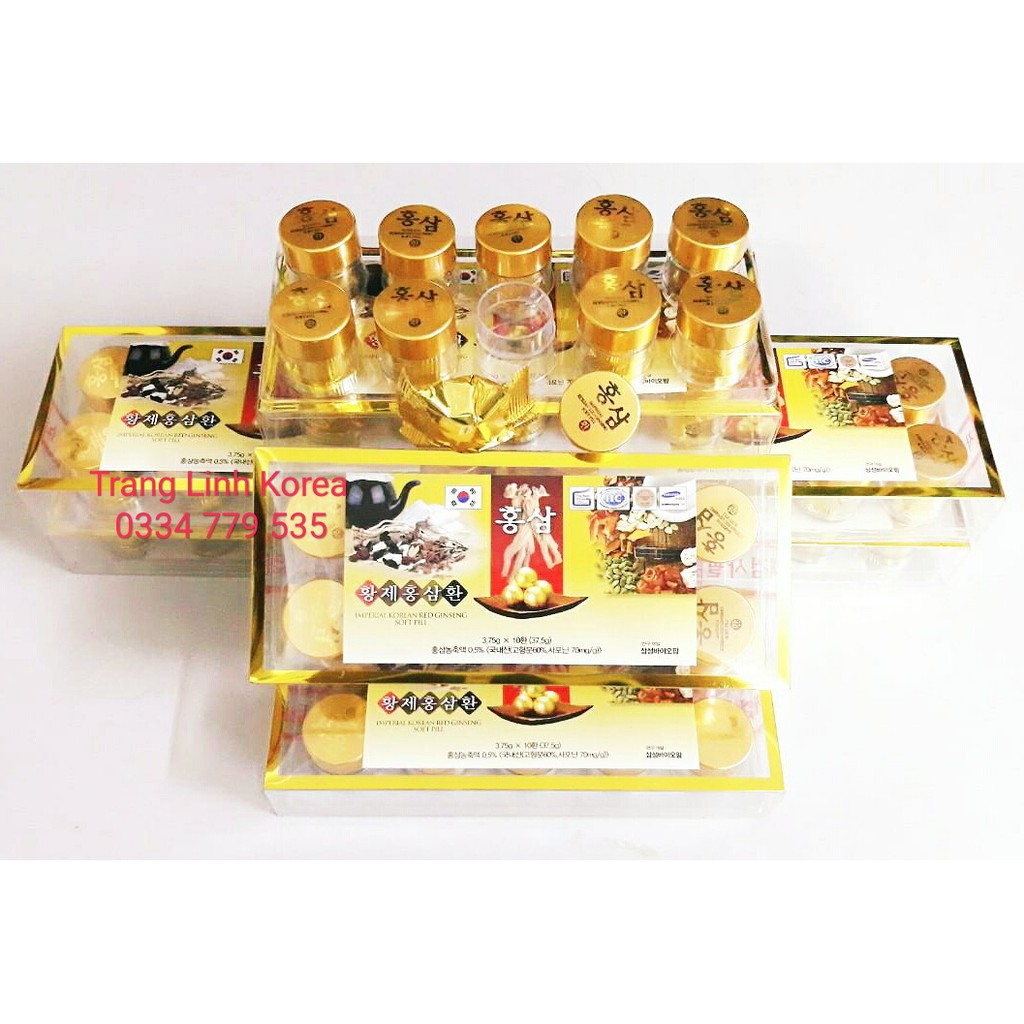 [ Sale Sốc ] Viên Hoàn Hồng Sâm, Viên Nang Mềm Cao Cấp Hàn Quốc | BigBuy360 - bigbuy360.vn