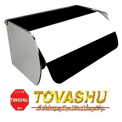 Hộp Giấy Vệ Sinh cao cấp Tovashu TVS-169, inox100%,lô giấy vệ sinh, hành chính hãng bảo hành 05 năm
