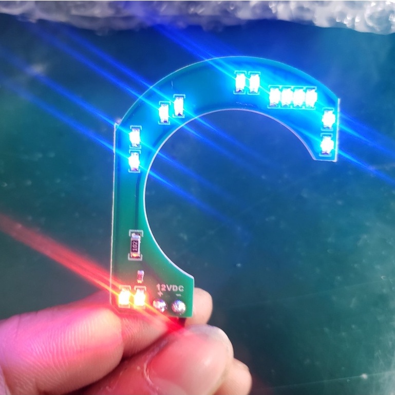 VÒNG LED  SMARTKEY CHỮ C CHO Vario, Ab, Vision..