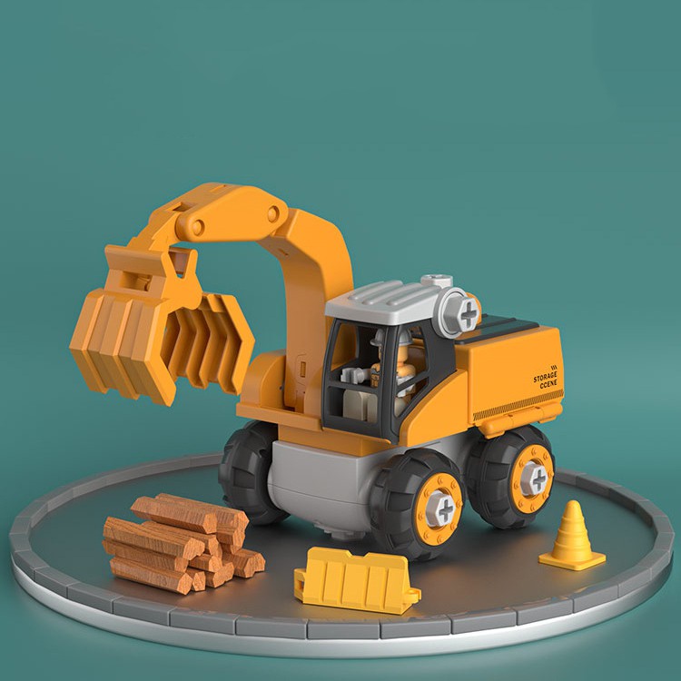 Đồ chơi xe công trình đa năng 4in1 L151 mới nhất 2021