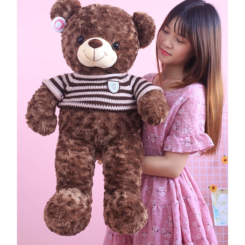 Gấu bông Teddy khổ vài 1m4 đứng 1m2